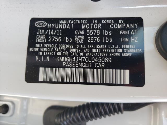 Photo 9 VIN: KMHGH4JH7CU045089 - HYUNDAI EQUUS SIGN 