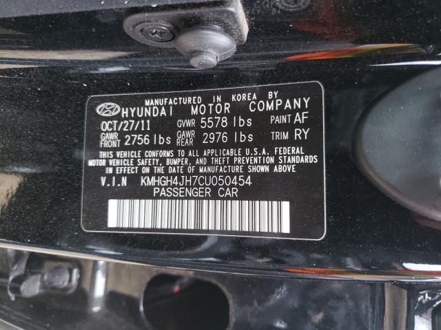 Photo 9 VIN: KMHGH4JH7CU050454 - HYUNDAI EQUUS SIGN 