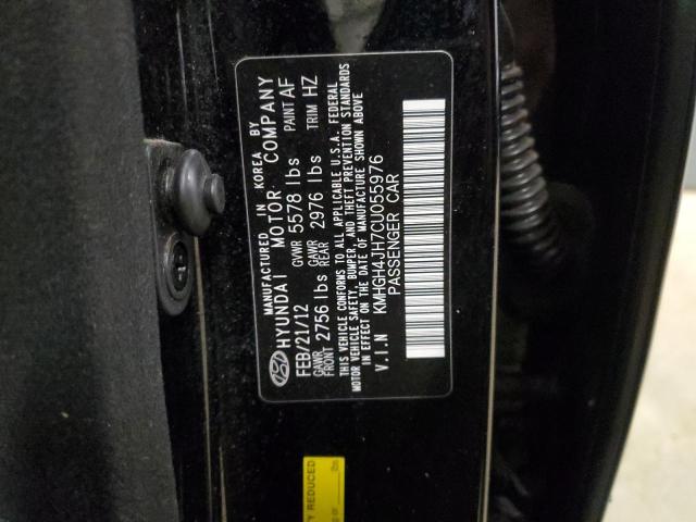 Photo 11 VIN: KMHGH4JH7CU055976 - HYUNDAI EQUUS 