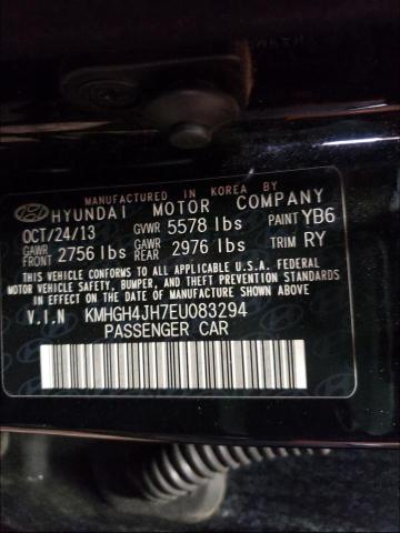 Photo 9 VIN: KMHGH4JH7EU083294 - HYUNDAI EQUUS SIGN 