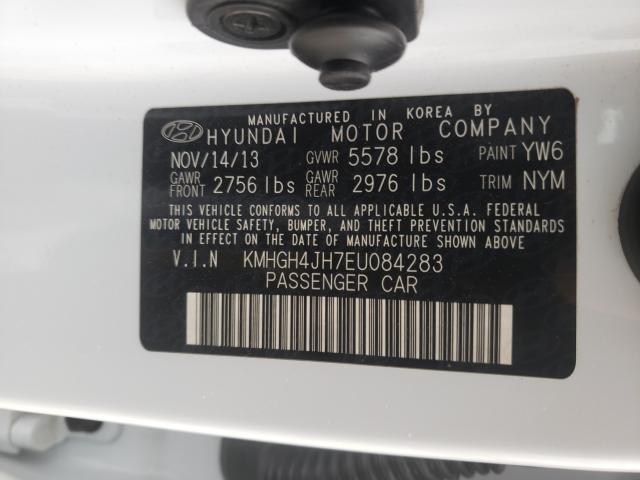 Photo 9 VIN: KMHGH4JH7EU084283 - HYUNDAI EQUUS SIGN 