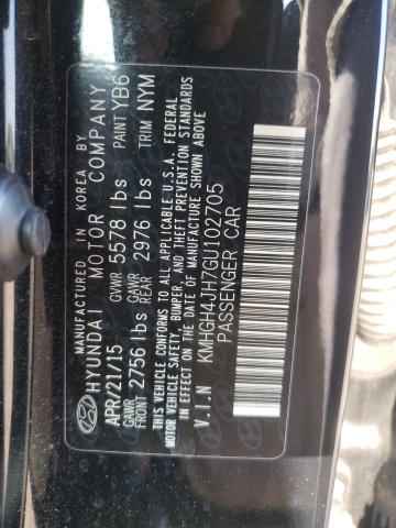 Photo 11 VIN: KMHGH4JH7GU102705 - HYUNDAI EQUUS 