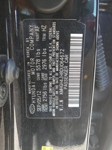 Photo 11 VIN: KMHGH4JH8DU064672 - HYUNDAI EQUUS SIGN 