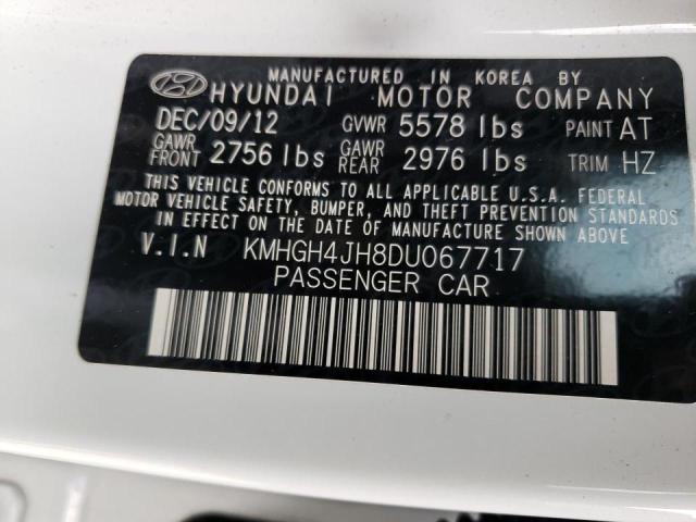 Photo 9 VIN: KMHGH4JH8DU067717 - HYUNDAI EQUUS SIGN 