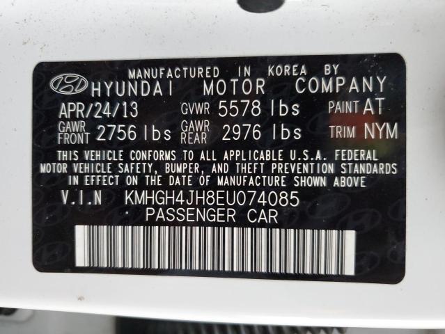 Photo 11 VIN: KMHGH4JH8EU074085 - HYUNDAI EQUUS 