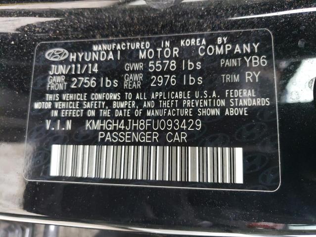 Photo 11 VIN: KMHGH4JH8FU093429 - HYUNDAI EQUUS SIGN 