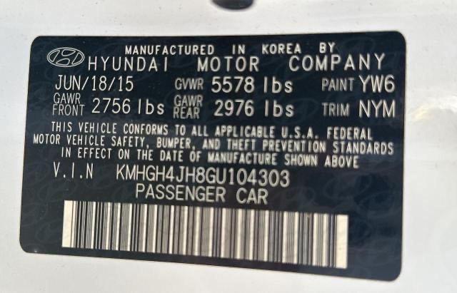 Photo 9 VIN: KMHGH4JH8GU104303 - HYUNDAI EQUUS 