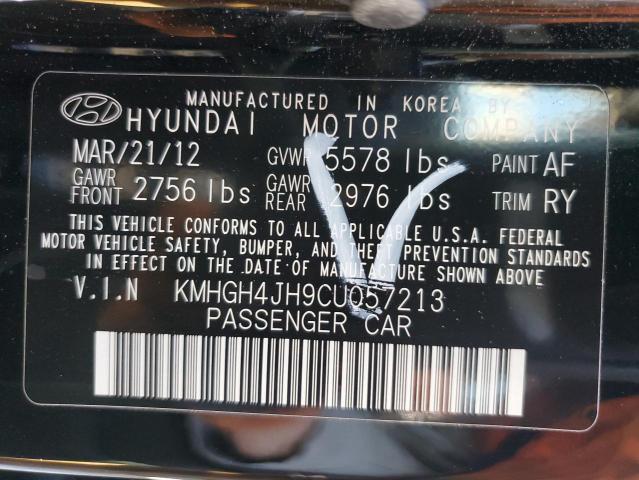 Photo 12 VIN: KMHGH4JH9CU057213 - HYUNDAI EQUUS 