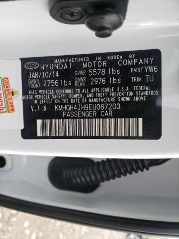 Photo 9 VIN: KMHGH4JH9EU087203 - HYUNDAI EQUUS SIGN 