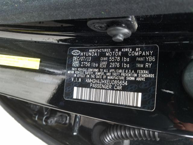 Photo 9 VIN: KMHGH4JHXEU085654 - HYUNDAI EQUUS SIGN 