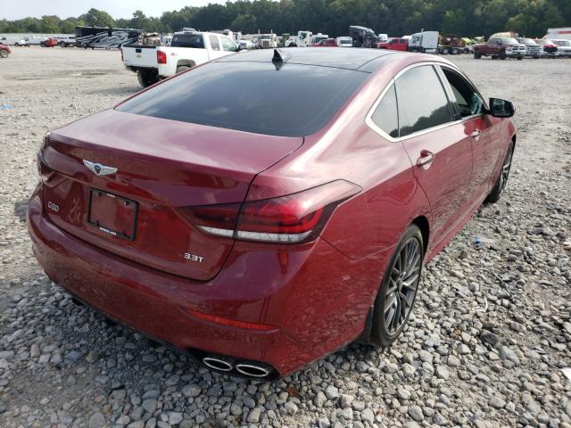 Photo 3 VIN: KMHGN4JB0JU222700 - GENESIS G80 SPORT 