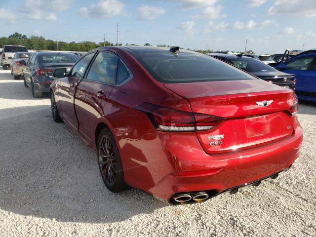 Photo 1 VIN: KMHGN4JB2JU257819 - GENESIS G80 SPORT 