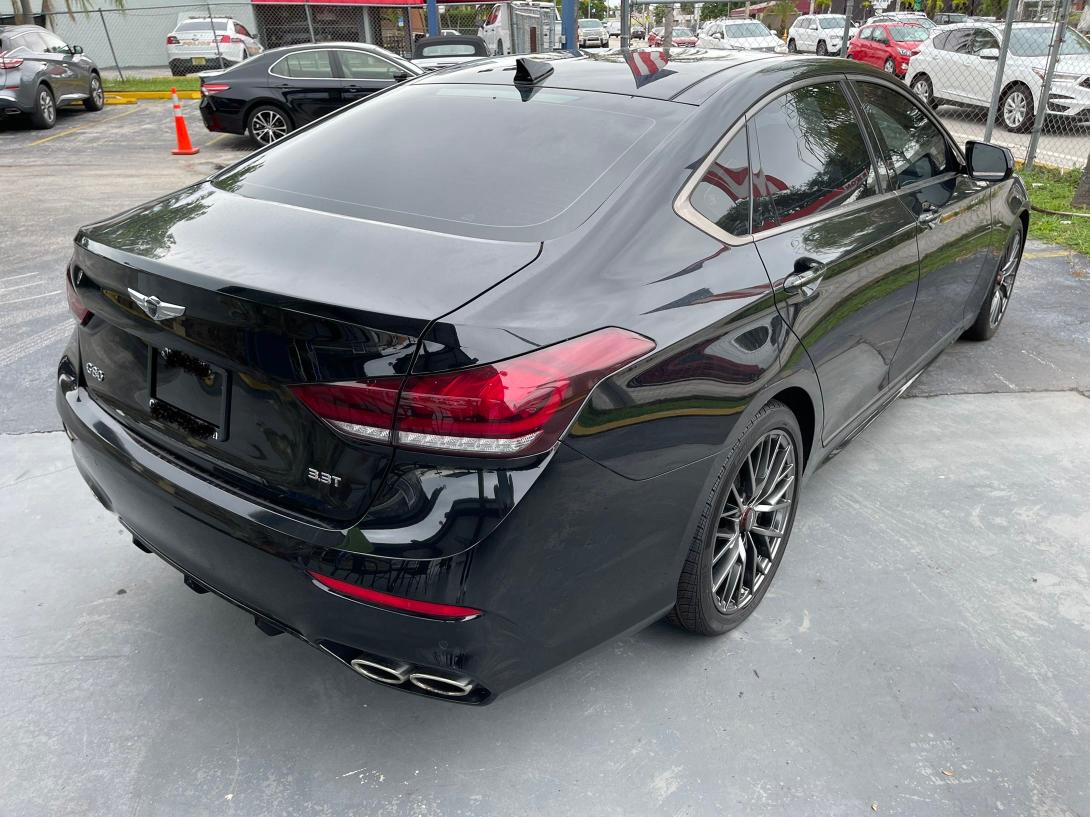 Photo 3 VIN: KMHGN4JB7JU229384 - GENESIS G80 SPORT 