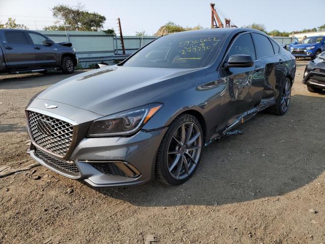 Photo 1 VIN: KMHGN4JBXJU249290 - GENESIS G80 SPORT 