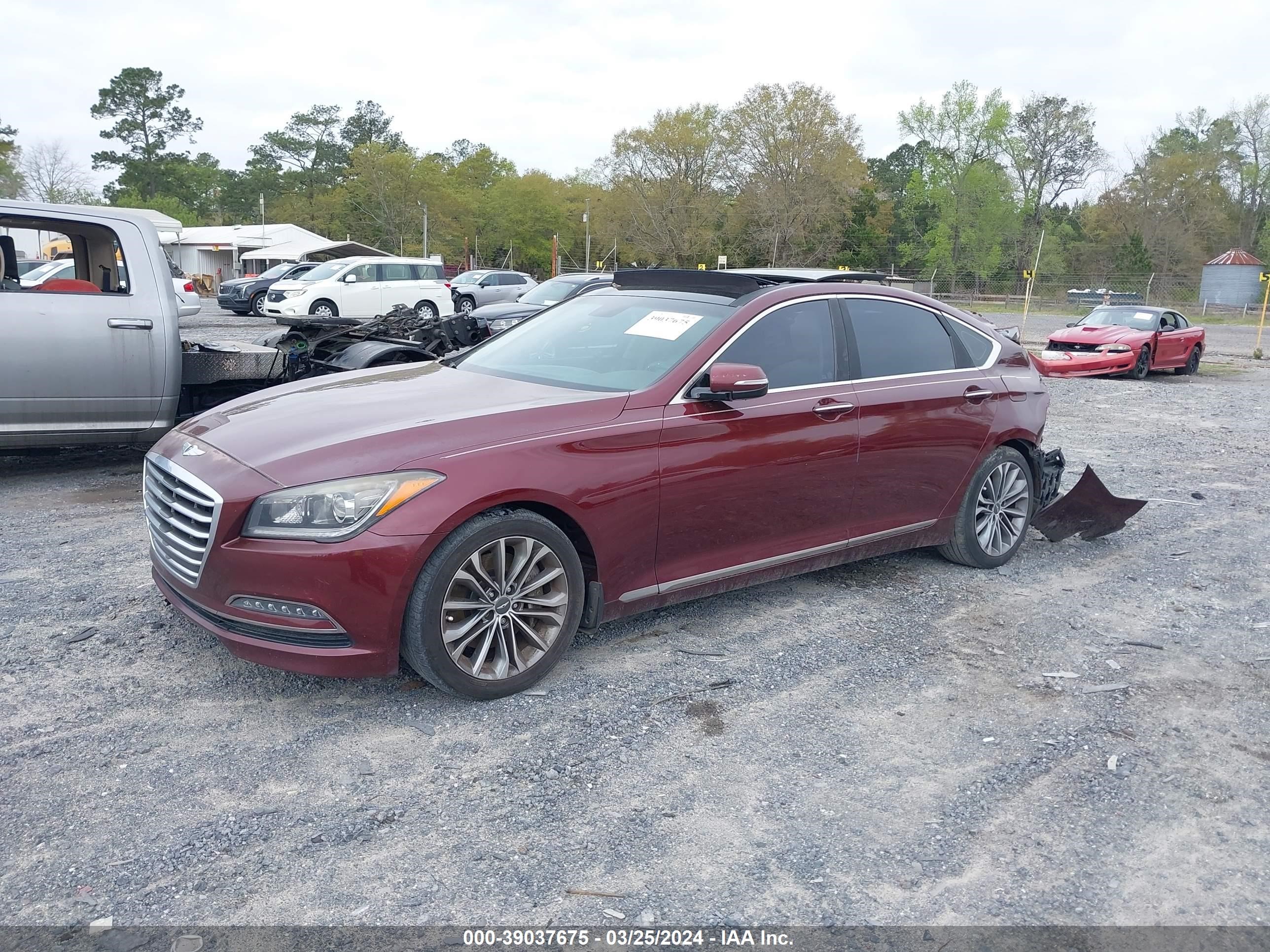 Photo 1 VIN: KMHGN4JE0GU139593 - HYUNDAI GENESIS 