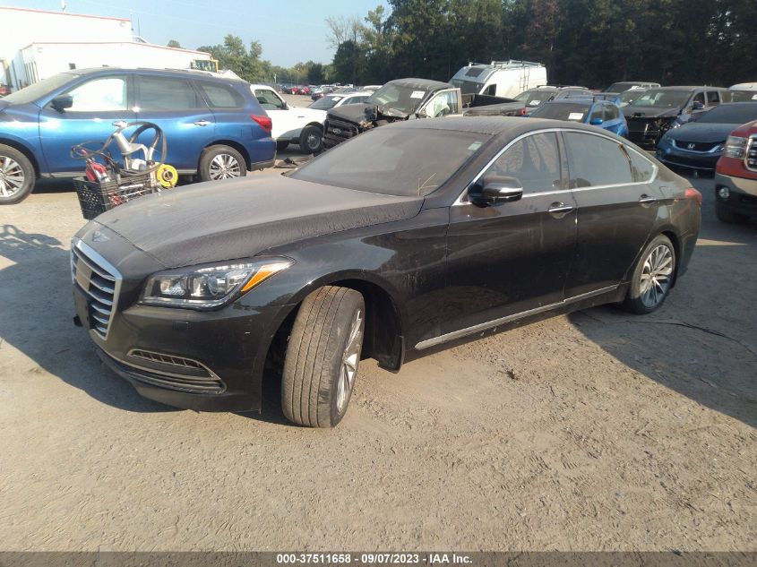 Photo 1 VIN: KMHGN4JE0HU177634 - GENESIS G80 