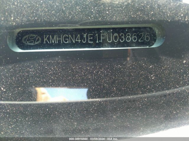 Photo 8 VIN: KMHGN4JE1FU038626 - HYUNDAI GENESIS 