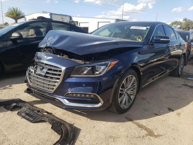 Photo 1 VIN: KMHGN4JE1JU272189 - GENESIS G80 BASE 