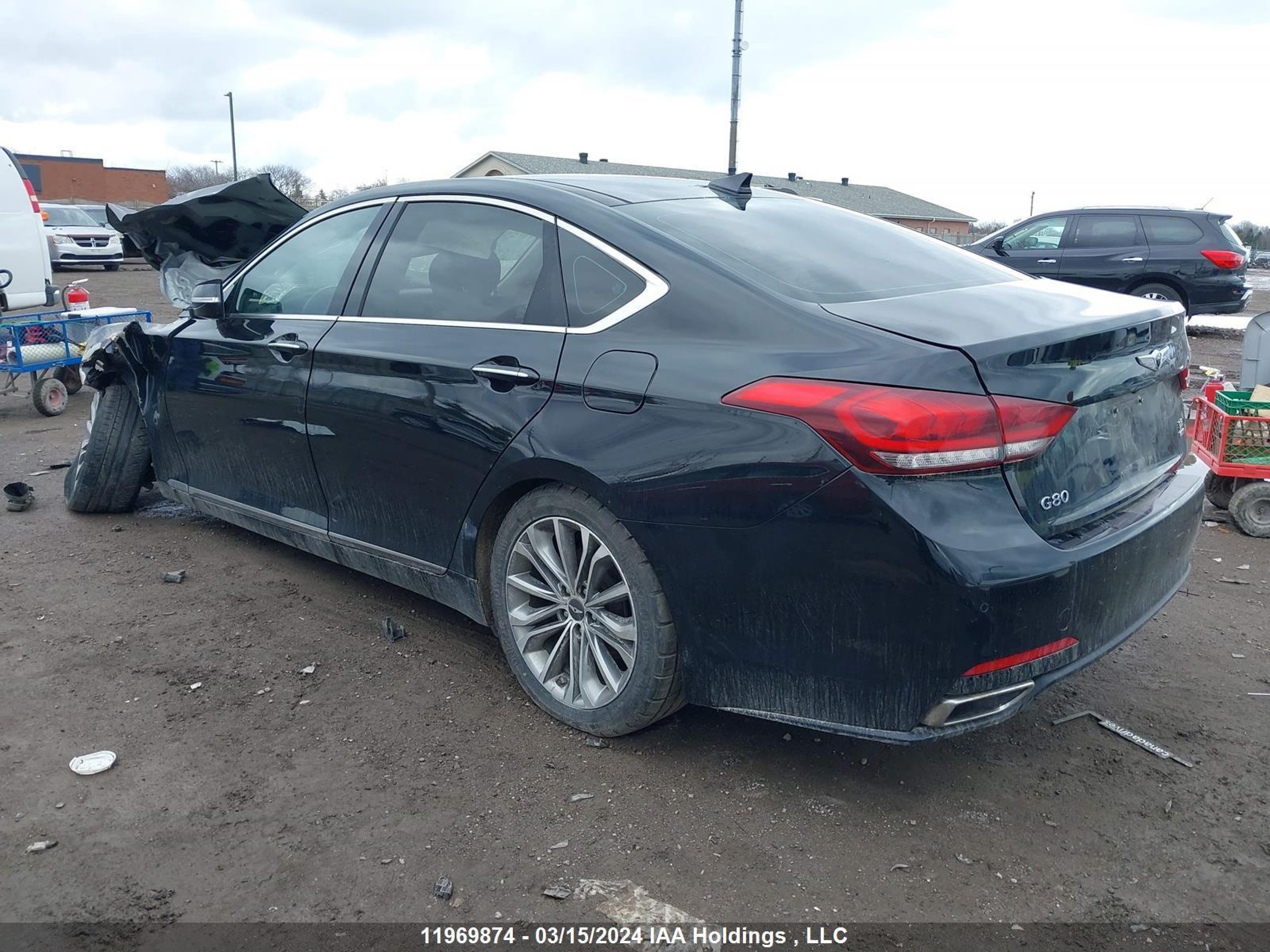 Photo 2 VIN: KMHGN4JE2FU032057 - HYUNDAI GENESIS 