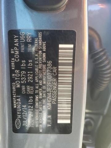 Photo 11 VIN: KMHGN4JE2FU037386 - HYUNDAI GENESIS 