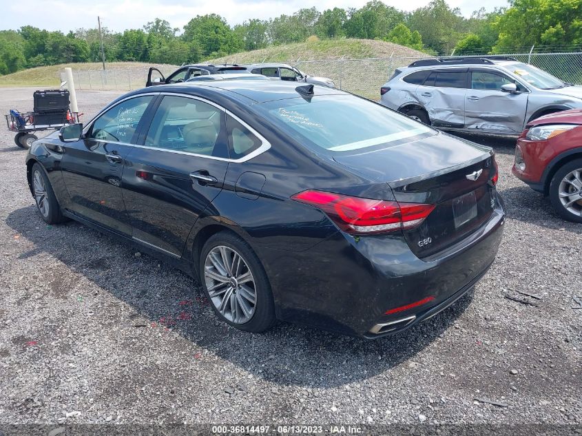 Photo 2 VIN: KMHGN4JE3JU240215 - GENESIS G80 