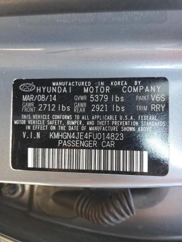 Photo 11 VIN: KMHGN4JE4FU014823 - HYUNDAI GENESIS 3. 