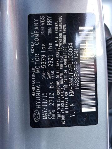 Photo 11 VIN: KMHGN4JE4FU103064 - HYUNDAI GENESIS 