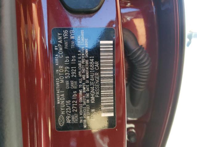 Photo 11 VIN: KMHGN4JE4HU168841 - GENESIS G80 BASE 