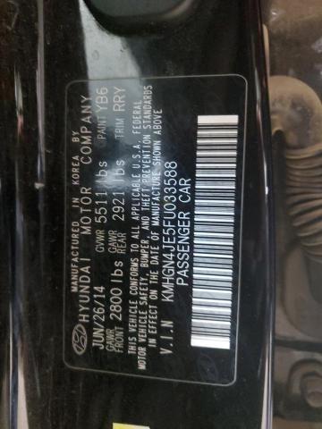 Photo 11 VIN: KMHGN4JE5FU033588 - HYUNDAI GENESIS 