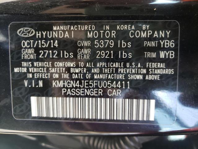 Photo 9 VIN: KMHGN4JE5FU054411 - HYUNDAI GENESIS 3. 