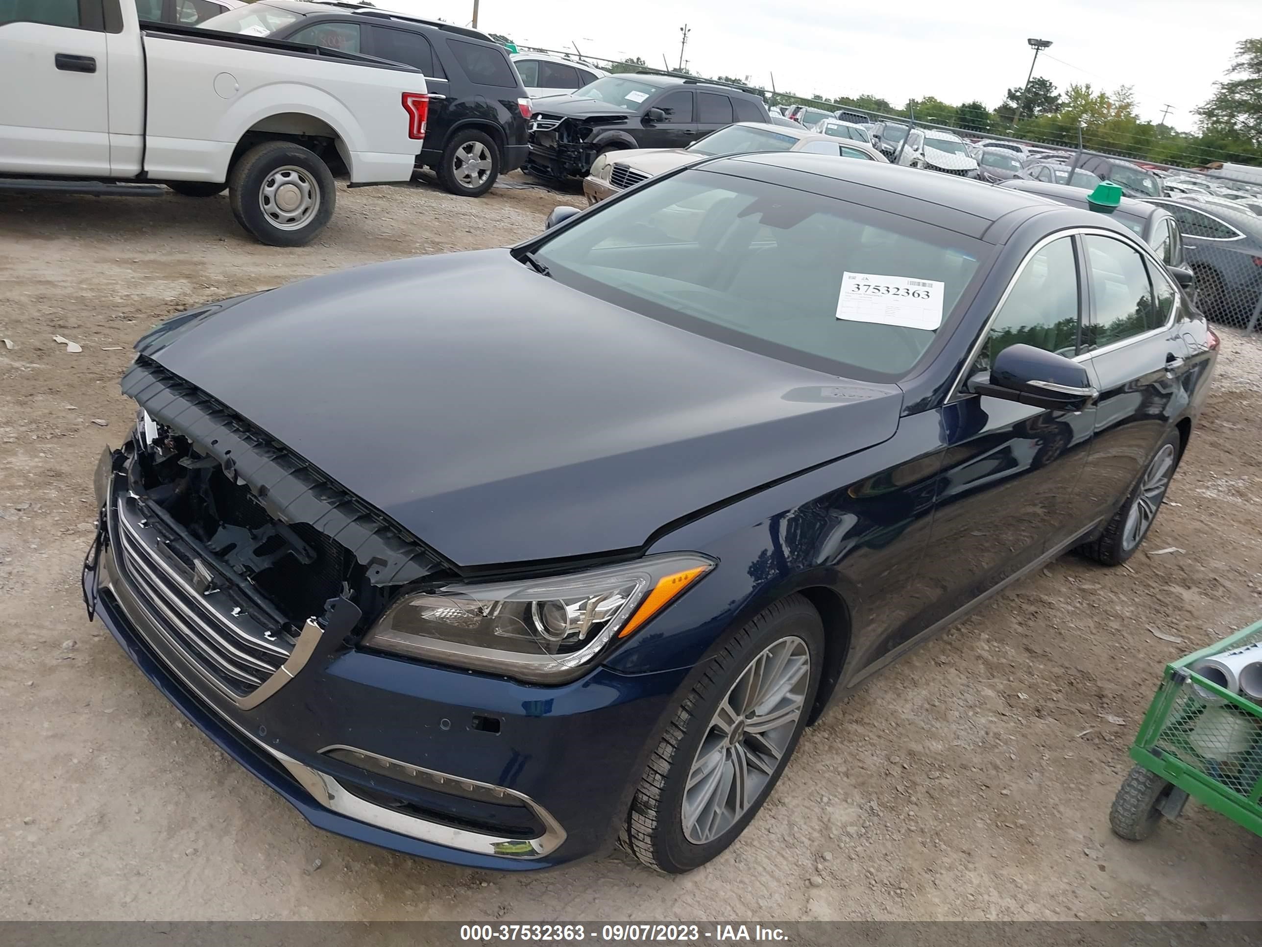 Photo 1 VIN: KMHGN4JE5JU253922 - GENESIS G80 