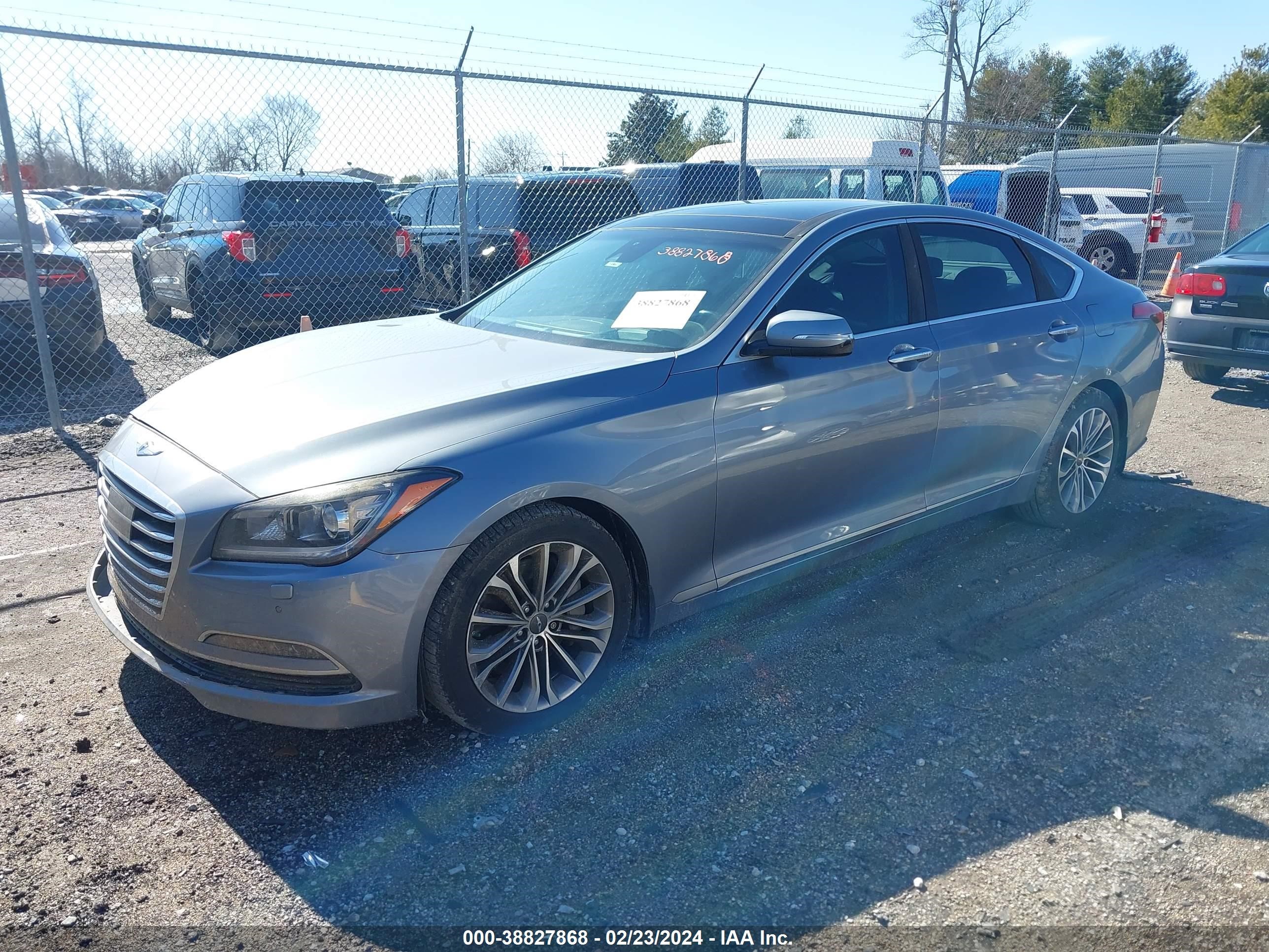 Photo 1 VIN: KMHGN4JE7FU027954 - HYUNDAI GENESIS 