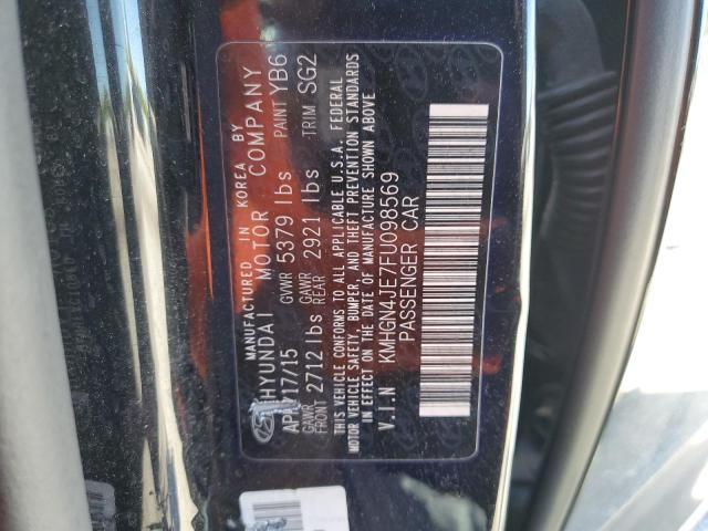 Photo 11 VIN: KMHGN4JE7FU098569 - HYUNDAI GENESIS 