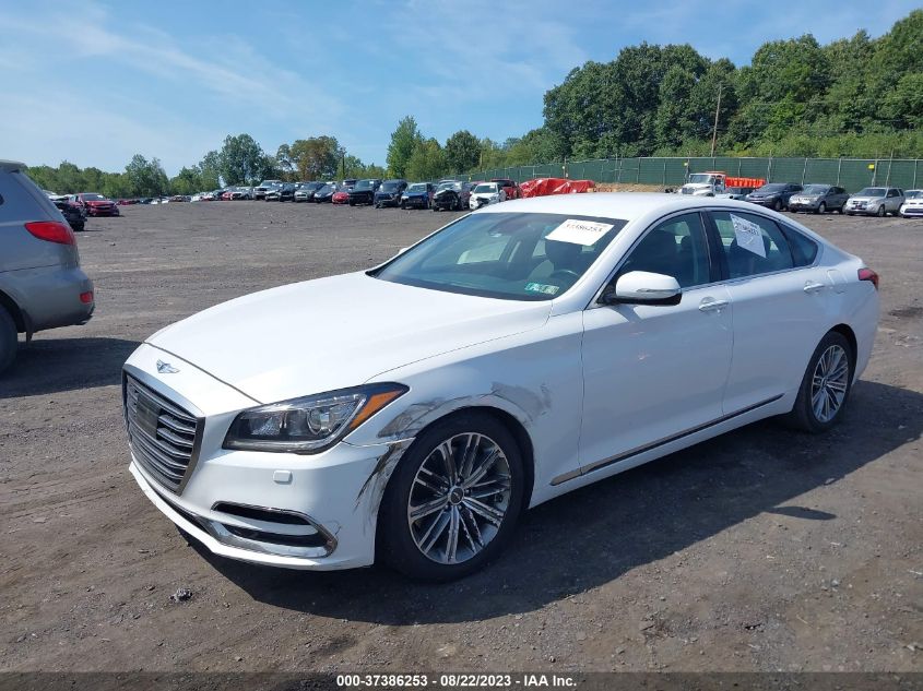 Photo 1 VIN: KMHGN4JE7JU250021 - GENESIS G80 