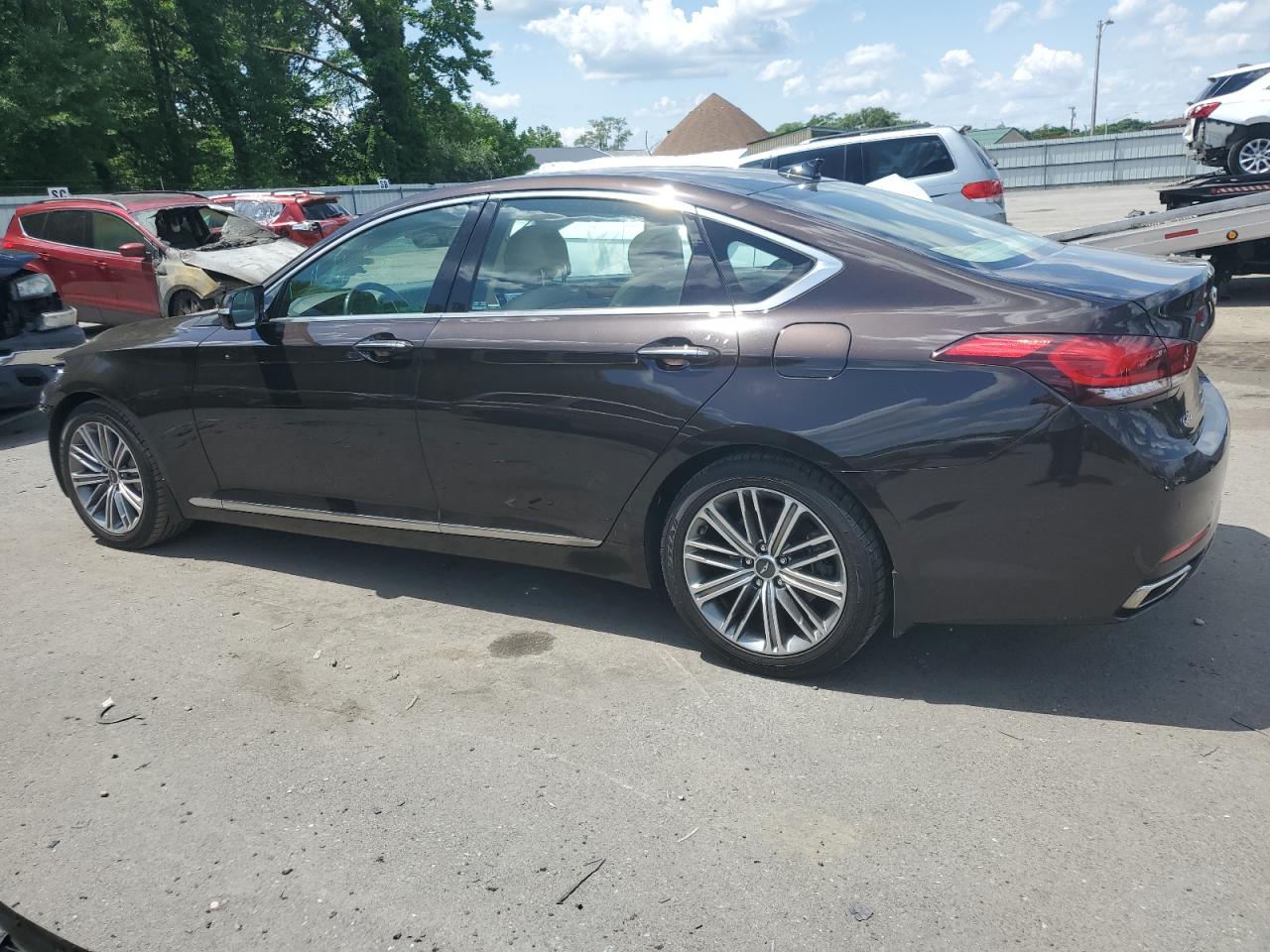 Photo 1 VIN: KMHGN4JE7KU289855 - GENESIS G80 