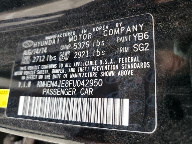 Photo 12 VIN: KMHGN4JE8FU042950 - HYUNDAI GENESIS 3. 