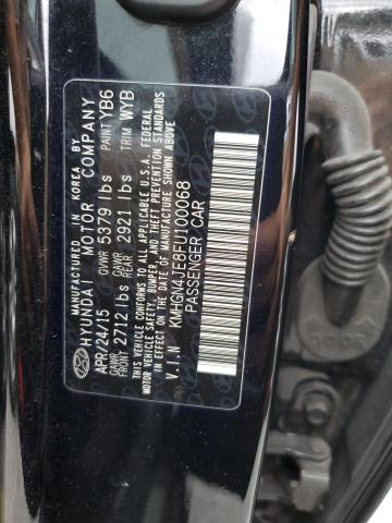 Photo 11 VIN: KMHGN4JE8FU100068 - HYUNDAI GENESIS 