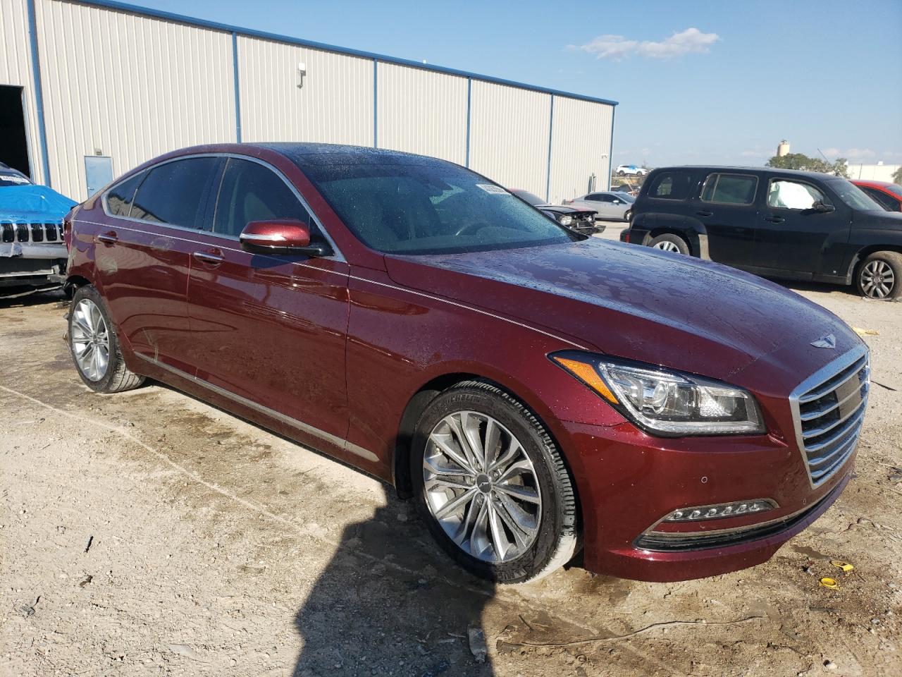 Photo 3 VIN: KMHGN4JE8HU170107 - GENESIS G80 