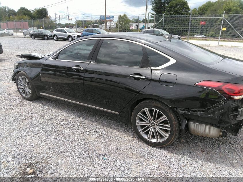 Photo 2 VIN: KMHGN4JE8JU233325 - GENESIS G80 