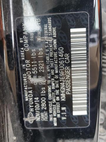 Photo 11 VIN: KMHGN4JE9FU061460 - HYUNDAI GENESIS 3. 