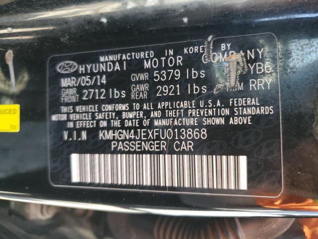 Photo 11 VIN: KMHGN4JEXFU013868 - HYUNDAI GENESIS 3. 