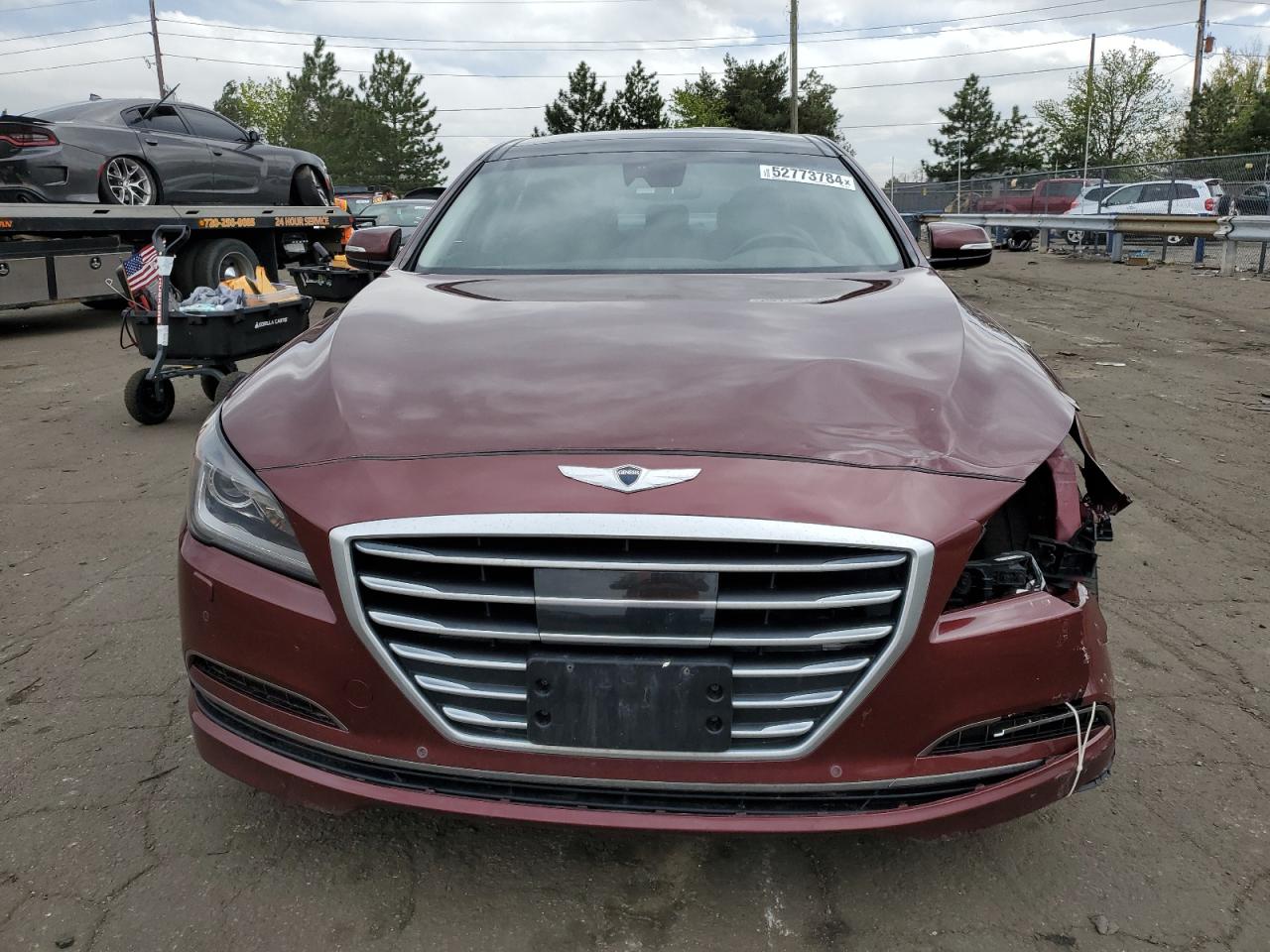 Photo 4 VIN: KMHGN4JEXFU071169 - HYUNDAI GENESIS 