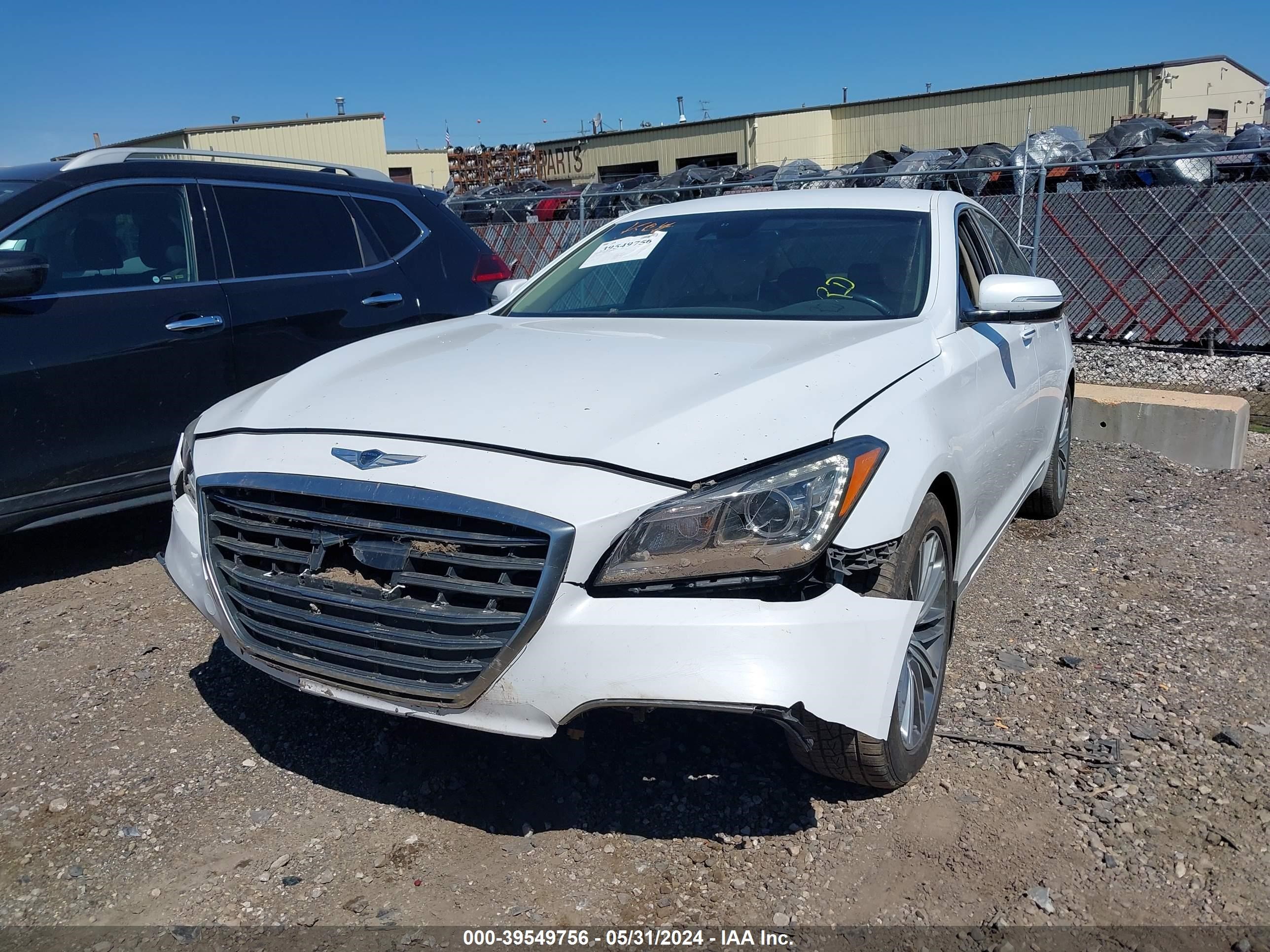 Photo 1 VIN: KMHGN4JEXJU225615 - GENESIS G80 