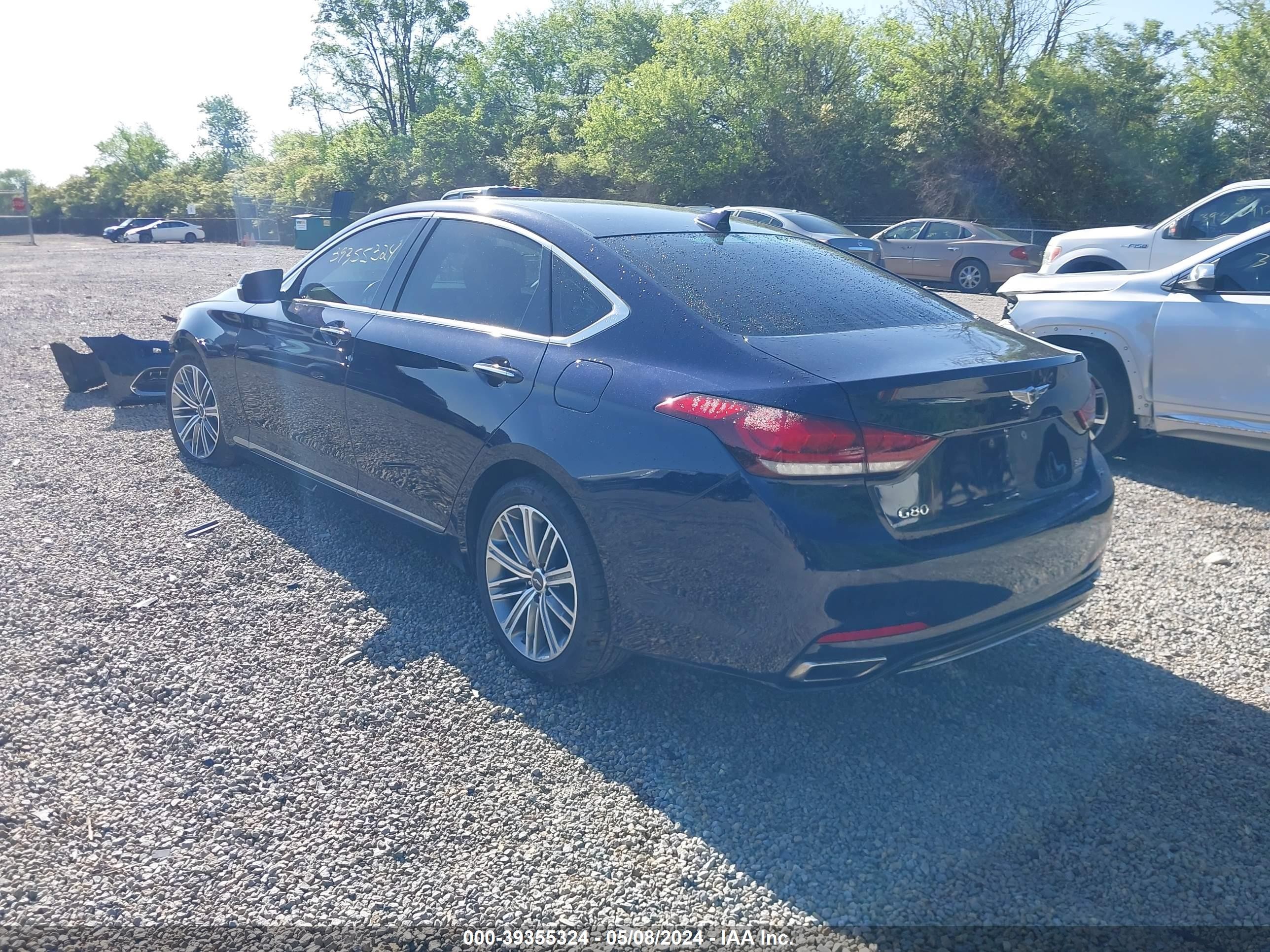 Photo 2 VIN: KMHGN4JEXJU250997 - GENESIS G80 