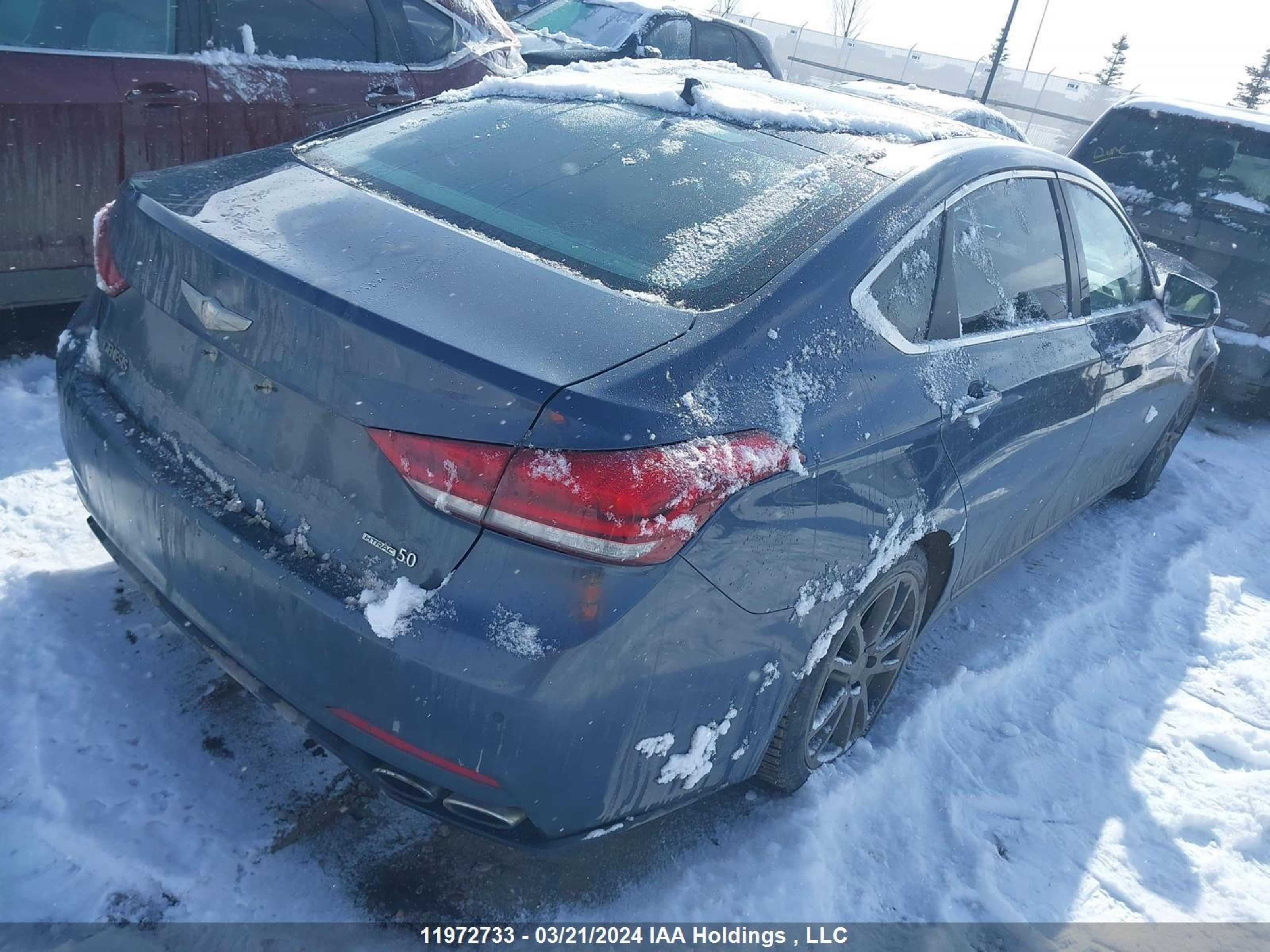 Photo 3 VIN: KMHGN4JF0FU058049 - HYUNDAI GENESIS 