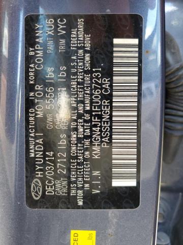 Photo 11 VIN: KMHGN4JF1FU067231 - HYUNDAI GENESIS 