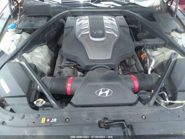 Photo 9 VIN: KMHGN4JF4FU080474 - HYUNDAI GENESIS 