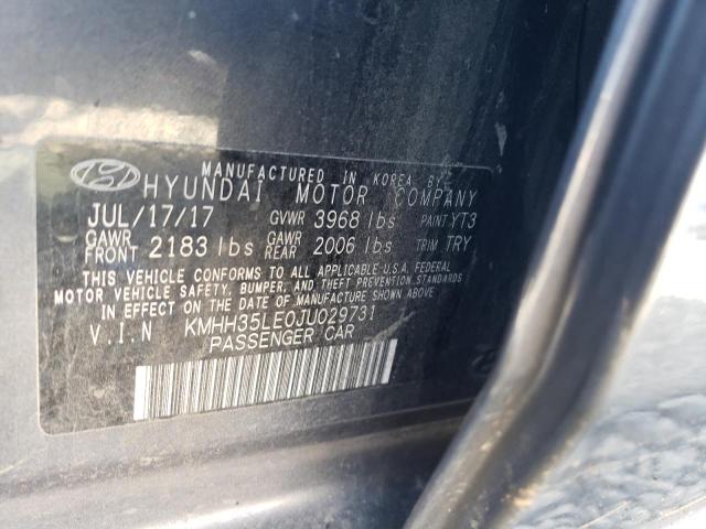 Photo 12 VIN: KMHH35LE0JU029731 - HYUNDAI ELANTRA GT 