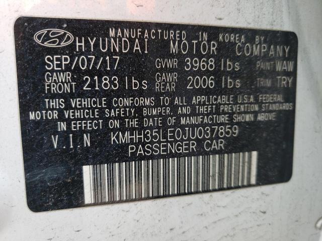 Photo 11 VIN: KMHH35LE0JU037859 - HYUNDAI ELANTRA 