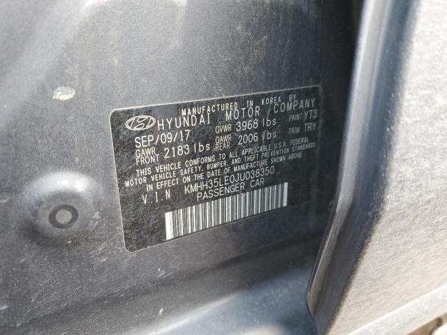 Photo 11 VIN: KMHH35LE0JU038350 - HYUNDAI ELANTRA GT 